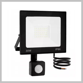 30W mozgásérzékelős LED reflektor - fényvető