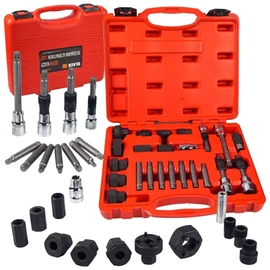 Black generátor szabadonfútó szerelő kulcs készlet 25db-os - 14026