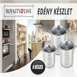 Royalty Line 6 részes edénykészlet SP2