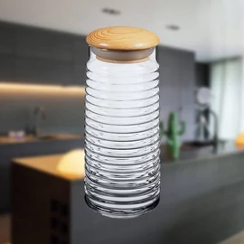 Üveg tároló tetővel BABYLON 1,5 l