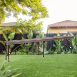 HAPPY GREEN SARAVAK Összecsukható kerti pad 83x30x44cm 50301823