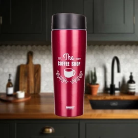 BANQUET COFFEE Termosz utazóbögre 350 ml bordó 48788555