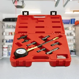 Haina kompressziómérő készlet benzines autókhoz 9 db MG50184 HA-2107