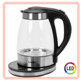 Lund elektromos vízforraló digitális vezérlőpanellel és  LED világítással 68174