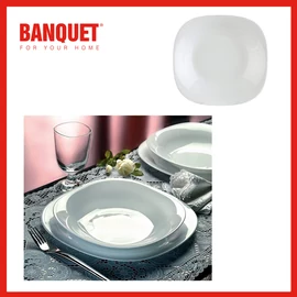 BANQUET Üveg mélytányér PARMA 23 cm   05498870