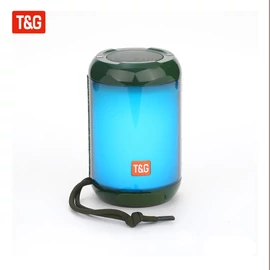 T&amp;G hordozható vezeték nélküli Bluetooth hangszóró LED világítás TG638