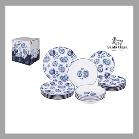 SANTA CLARA 18 részes kerek étkészlet noia STA-1600294