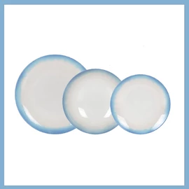 Díszített porcelán étkészlet 12 db AD-IBI26140