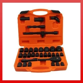 Haina HB-6768 Erősített Fekete Racsnis Dugókulcs készlet 32-részes