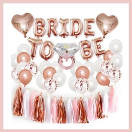 Léggömb készlet "Bride to be"  BLN01