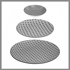 18 részes tányér készlet &quot;Deco&quot; 154723B