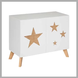 Csillag mintás gyerek szekrény 193998