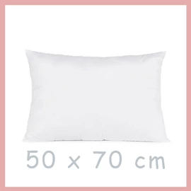 Fehér párna 50 cm x 70 cm