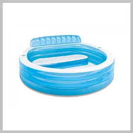 Felfújható aqua medence + pad rész 224x216x76 ZT68057190