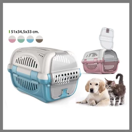 PETBOO Műanyag kutya-macska hordozó ZT-BY07060262520