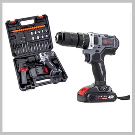 THO 2 akkus fúró-csavarozó 28 tartozékkal 48V M-9005