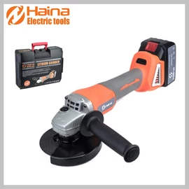 Haina akkus sarokcsiszoló két akkumulátorral H-1112
