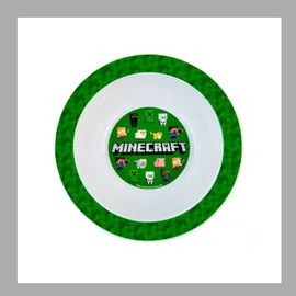 Minecraft Green műanyag mélytányér EWA00025MC