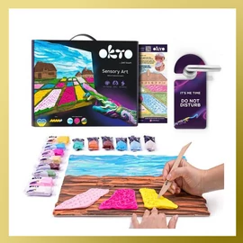 OKTO kreatív 3D szett &quot;Virágágyások Hollandiában&quot; 30 x 40 cm 034369