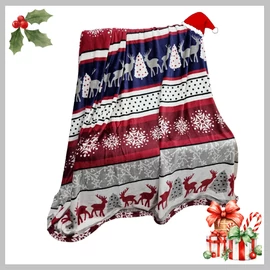 Violet Karácsonyi mikorplüss pléd 7 200x230 cm