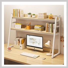 Többfunkciós 3 szintes könyvespolc, asztali polc SZ40B