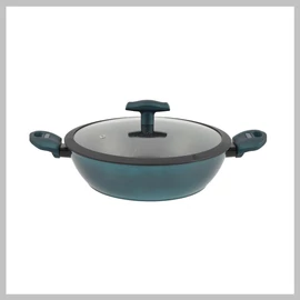 Perfect Home Sea Line tapadásmentes alumínium szeletsütő üvegfedővel 28cm indukciós 15555