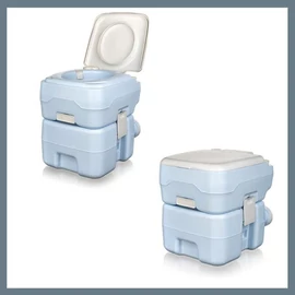 Hordozható WC 20L, kék50660401