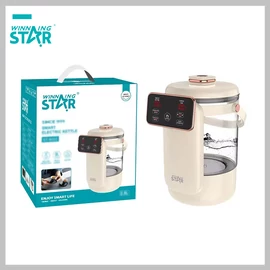 Winning Star elektromos vízmelegítő, hordozható LED-képernyős vízforraló 1350 W ST-6033
