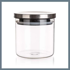 BANQUET FREIA Üveg Tárolóedény, 650 ml, Fedővel 04303037
