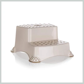 KEEEPER Kétlépcsős fellépő 40 x 37 x 21 cm, krém színben 53995124