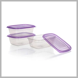 ACCASA Műanyag edénykészlet 1,25 l, 3 db, lila 55075049