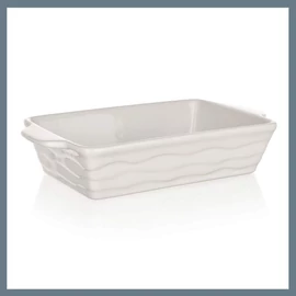 BANQUET Téglalap alakú sütőtál CULINARIA Fehér 20,5 x 12 cm 60ZF01