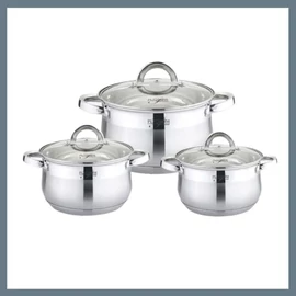 Platinum 6 részes rozsdamentes edénykészlet PL-10012
