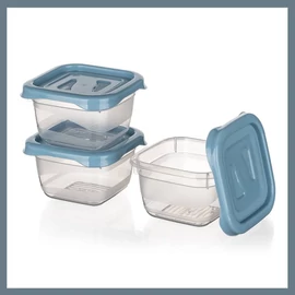 BANQUET CULINARIA műanyag tárolódoboz szett 6,5 x 6,5 x 4 cm, 0,1 l, 3 db 55075229NB