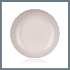 BANQUET Műanyag mélytányér CULINARIA 22 cm, Latté 55057442