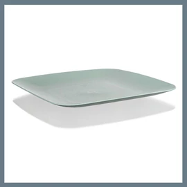 BANQUET Lapos, négyszögletes tányér 23 x 23 cm, mentazöld 5505781M