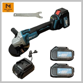 MAT-RIXX MAX 88V Szénkefe Nélküli Sarokcsiszoló MTX-88vSN