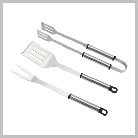 HAPPY GREEN BBQ grillkészlet, 3 db,  38 cm 5012057-A