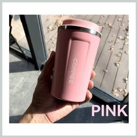 Prémium termoszbögre – pink, stílusos és praktikus kivitel 41975457p