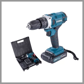 Hyundai akkus fúró ütvefúró-csavarozó 1 db akkumulátorral - HYD-20VE-Li