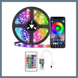 WiFi RGB LED szalag szett távirányítóval 15m
