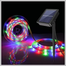 Napelemes fénycsík 5M SMD 5050 LED vízálló NF-5050