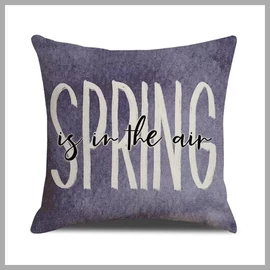 Párnahuzat 45 x 45 cm - Tavasz felirattal POD169
A "Tavasz" felirattal díszített párnahuzat friss, tavaszi hangulatot csempész otthonába. Az egyoldalas nyomtatás és a 100%-ban poliészter anyag kényelmes és stílusos megoldás minden lakásba.
Jellemzők:
Mé