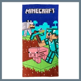 Minecraft Diamond Armor fürdőlepedő, strand törölköző 70x140cm CBX2402154MC