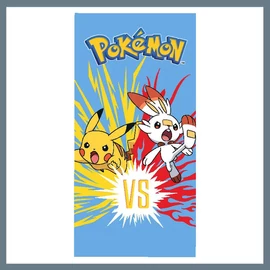 Pokémon Scorbunny fürdőlepedő, strand törölköző 70x140cm CBX240515PK