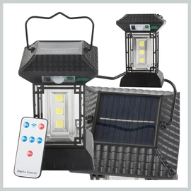 Napelemes lámpás szürkületi mozgásérzékelővel 12336