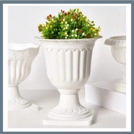 Római stílusú műanyag virágcserép – 25×30 cm 51134371