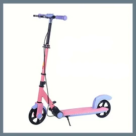 Nagy kerekű összecsukható roller - Rózsaszín 601099547290534-R