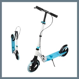 Nagy kerekű összecsukható roller - Kék 601099596467799