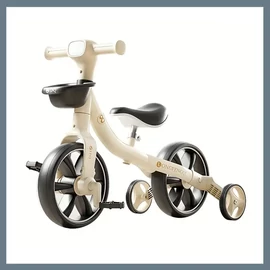 Pótkerekes bicikli gyerekeknek - Krémszínű 601099948439200-K